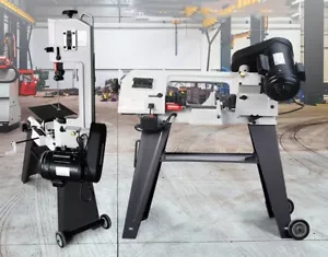 1 PC Horizontal Vertical Metal Cutting Bandsaw Band Saw 110V - Picture 1 of 15