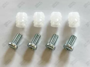 Ikea Plastic sleeve and screw, Part # 105163, 102267 (4 pack) - NEW USA shipped - Picture 1 of 1