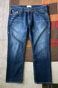 Nice Mens Big Star Union Regular Straight Blue Jeans 40 x 31 Inseam Tag says 38s - Picture 1 of 5