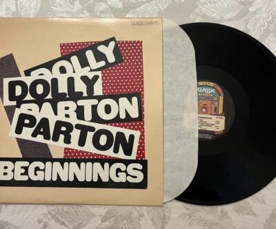 DOLLY Parton "Beginnings" Record/vinyl NM- The Classic Series Record - Image 1 of 4
