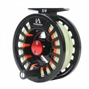 Carrete de pesca con mosca Tino trucha con línea 3/4 5/6 7/8WT con line precargado - Imagen 1 de 11