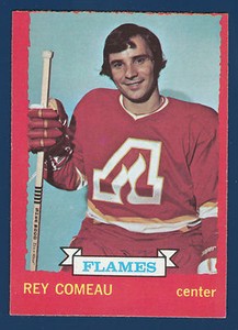 REY COMEAU 73-74 O-PEE-CHEE 1973-74 NO 29 EXMINT DARK BACK  9260