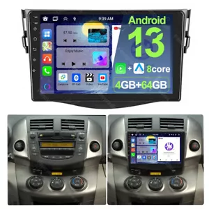 Android 13 8Core For Toyota RAV4 2007-2012 Carplay Car Stereo Radio 4G+64G GPS - Picture 1 of 16