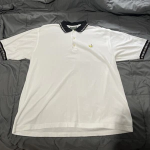 Masters Collection Hemd Herren XL weiß Golf Polo 60er zweilagig mercerisiert Augusta - Bild 1 von 11