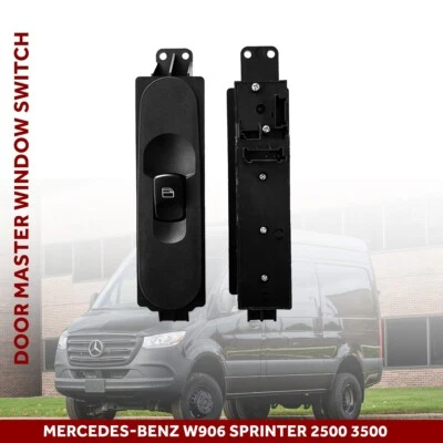 Interruptor ventana eléctrica mercedes sprinter 906 botón consola lado izquierdo 2007 16 Foto 1 de 4
