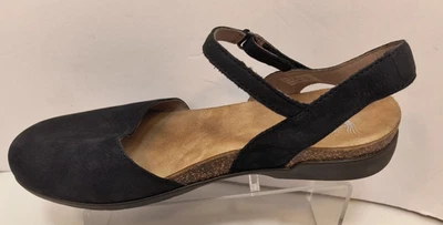 Босоножки Dansko Rowan черные нубуковые кожа с закрытым носком женские размер 39 США 8,5/9 - Изображение 1 из 4