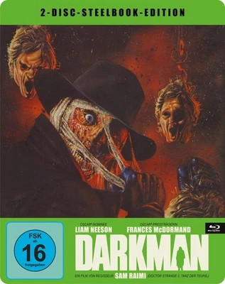 Darkman - Steelbook (+ Bonus-Blu-ray) (Blu-ray) Neeson Liam McDormand Frances - Image 1 of 4
