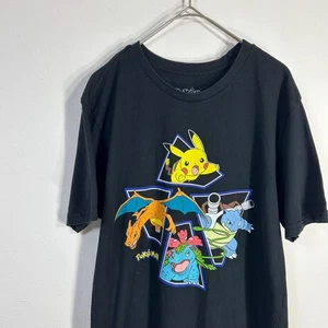 Pokemon Pikachu Retro Tee S Cotton Old Anime T-Shirt Used - Picture 1 of 16