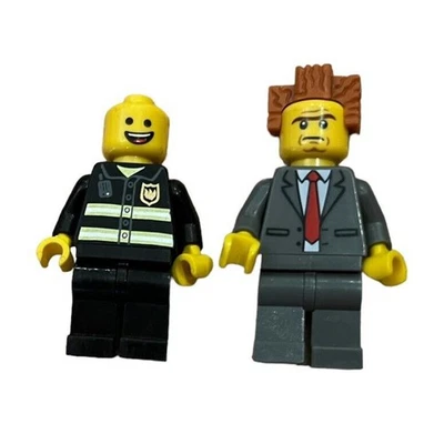 LEGO President Business & Cop LEGO Movie Minifigure (71004) Retired 2 Faces - Image 1 of 4