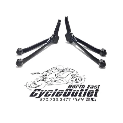 2012 09-14 BMW S1000RR S1000 OEM ЗАДНИЙ ПАССАЖИРСКИЙ КОЛЫШЕК КОМПЛЕКТ ПАРА - Изображение 1 из 4