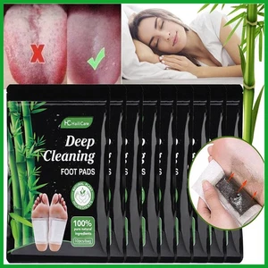 Parche de desintoxicación parche para pies parche de desintoxicación bambú Foot Patch Pads DE - Imagen 1 de 24