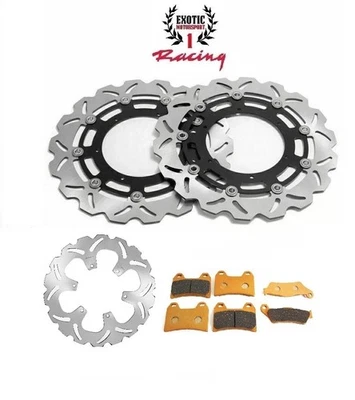 Front Rear Brake Disc Rotors & Pads  KTM Adv 1090 1190 Super Adventure 1290 - Image 1 of 4