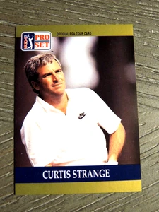 CURTIS STRANGE 1990 PRO SET PGA TOUR ROOKIE CARD #60   GOLF LEGEND - Picture 1 of 1