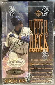 1994 Upper Deck Baseball Series 1 Factory Sealed Box -Chance at Mantle Griffey - Picture 1 of 2