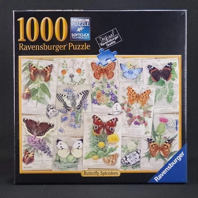 Ravensburger Butterfly Splendors Jigsaw Puzzle 1000 Pcs (#80107) Lepidopterist - Image 1 of 4