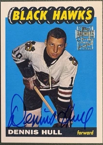 2001-02 Topps/O-Pee-Chee Archives Auto Dennis Hull #25 Auto - Bild 1 von 1