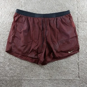 Nike Running Division Shorts 2XL Burgundy Standard Fit New Mens CU7897-624 - Picture 1 of 8