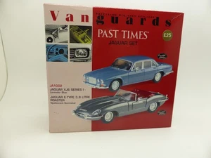 VANGUARDS J1002 1 /43   COFFRET JAGUAR Past Time  Jaguar XJ6 S1 et E-Type 3,8 L - Photo 1/7