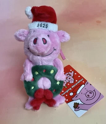 MARKS & SPENCER M And S Percy Pig Hanging Christmas Bauble 2025