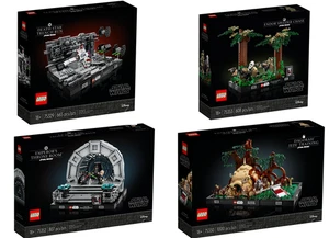 LEGO® Star Wars Diorama - 75352, 75330, 75353, 75329 - NUEVO Y EMBALAJE ORIGINAL - Imagen 1 de 5