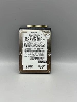 HITACHI IC25N080ATMR04-0, PN 08K0635, MLC H69555, 80GB IDE 2.5 Hard Drive - Image 1 of 4