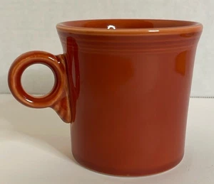 Fiesta Classic Burnt Orange Ring Handle - Picture 1 of 7