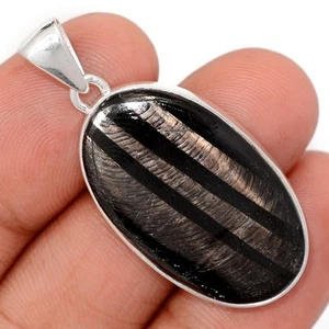 Natural Hypersthene - Canada 925 Sterling Silver Pendants Jewelry CP75243 - Picture 1 of 1