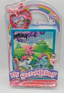 My Little Pony My Secret Tagebuch Buch Secret Locket Girl 2005 Hasbro NOS - Bild 1 von 4
