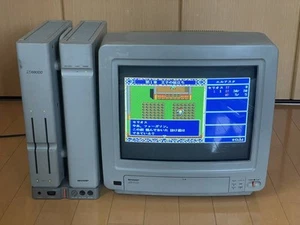 PC Retro SHARP X68000 CZ-600CE 1MB FDD OK Limpio Mantenido Probado - Imagen 1 de 8