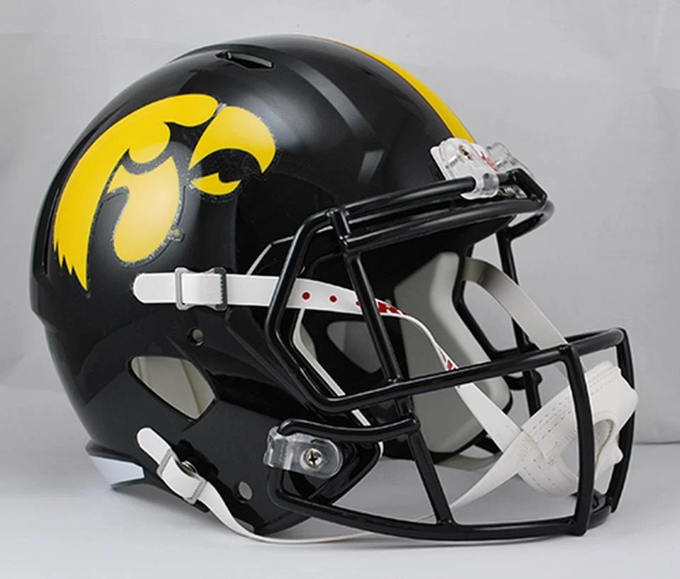 Iowa Hawkeyes Full Size Speed Style Replica Helmet [NEW] NCAA Memorabilia - Image 1 of 1