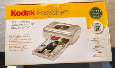 Kodak EasyShare PP300 Digital Photo Thermal Printer, 600 photo & ink  New in Box - Image 1 of 3