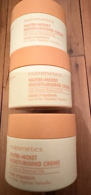 3 X Crema hidratante Nutrimetics Nutri-moist  Foto 1 de 4