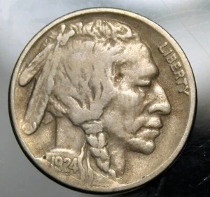 1924 S Buffalo Head Nickel - VF Details !! - Picture 1 of 2