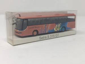 Rietze AutoModelle Setra S315GT in Orange "Die Setra Famille" Colours Brand New - Picture 1 of 2