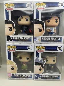 Funko POP! Television Riverdale #591 & 733 Jughead 731 Betty Cooper 735 Reggie - Bild 1 von 4