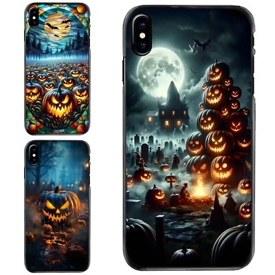 Halloween Ghost House For iPhone SE4 16E 12 13 14 15 16 Pro Max Plastic TPU Case - Image 1 of 4
