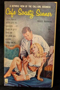 Cafe Society Sinner von Bruce Manning ~ Vintage Sleaze GGA ~ Leuchtfeuer #B355 um 1953 - Bild 1 von 5