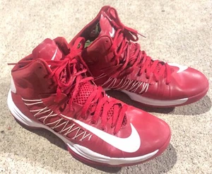 Nike Hyperdunk Red 2012 Size 11 RED 542882-601 Great Shape Sneakers / Shoes - Picture 1 of 7