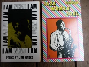 Jym Marks I Am What I Am & Jazz Women Soul  Signed by Author - Picture 1 of 11