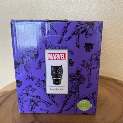 Marvel Comics Disney Black Panther Scentsy Pod Wall Fan Diffuser New Nib Pods - Image 1 of 4