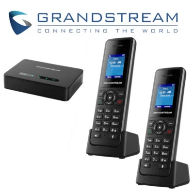 2 Grandstream DP720 DECT Cordless HD VoIP Telephone Handset + DP750 Base Bundle - Image 1 of 4