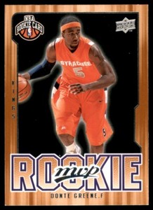 2008-09 Upper Deck MVP Donte Greene Rookie Sacramento Kings #224