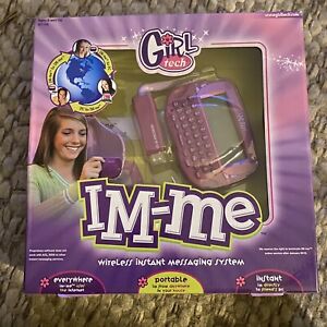 Radica Girl Tech IM-Me Wireless Instant Messaging System New Unopened Package
