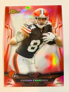 2014 Topps Finest 2014 Red Refractors - JORDAN CAMERON #31 /50 - Imagen 1 de 1
