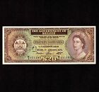 Belize 20 Dollars 1976 P 37c VF Queen Elizabeth