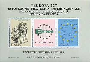 ITALY - POSTER STAMP - CHIUDILETTERA 1982 EUROPA (L0183-204) - Picture 1 of 1