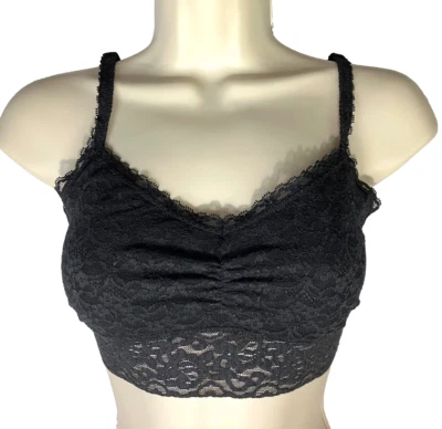 NWOT Jenni by Jennifer Moore Womens M  Lace Bralette Black - Image 1 of 4