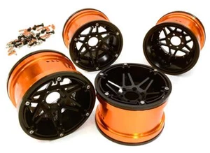 Machined 6 Spoke 2.2 6-Bolt Type Wheels for 1/10 Scale Rock Crawler W=43mm - Picture 1 of 1
