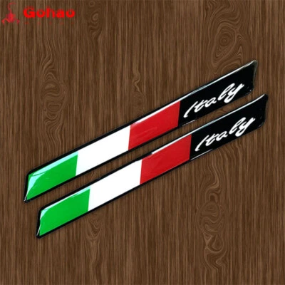 Insignia emblema Italia 2 piezas para Ducati SuperSport 937 939 Monster 659 797 Panigale V4 Foto 1 de 4