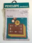 Vintage Penelope Needlework Set - Unused - “tray Cloth“ Embroidery Set (brown)